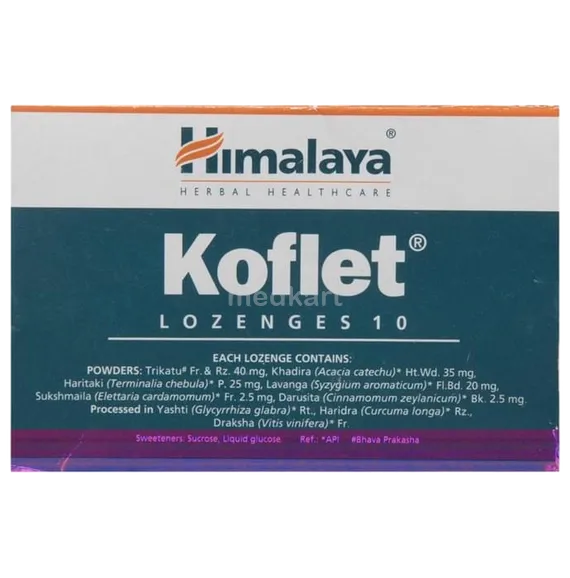 koflet lozenges tablet 10's